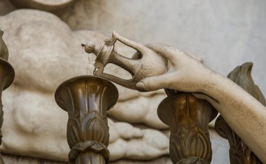 Recoleta Mezarlığı'na dökme el