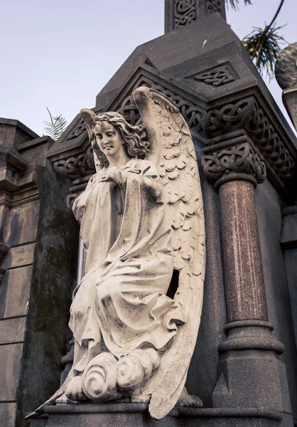 Angel on a tomb — Stock Photo, Image