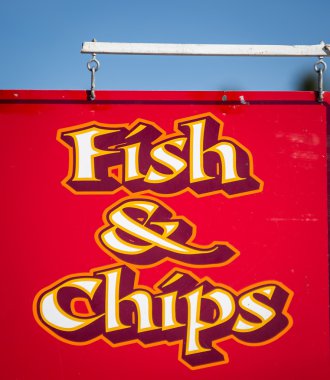 kırmızı balık ve cips işareti