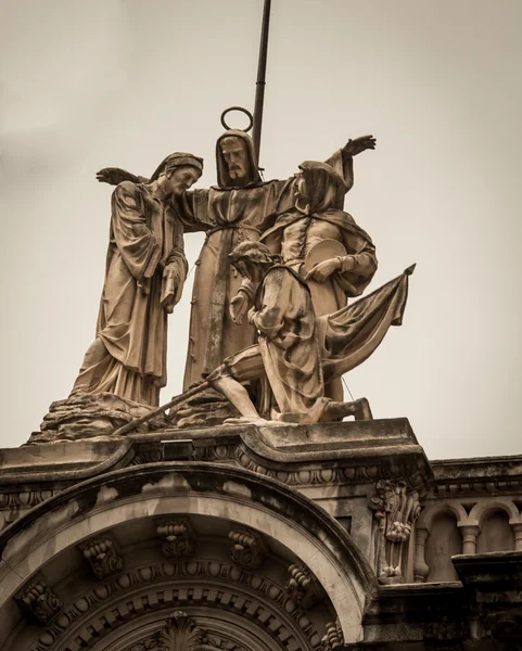 Religious statue buenos aires — Stock Photo, Image