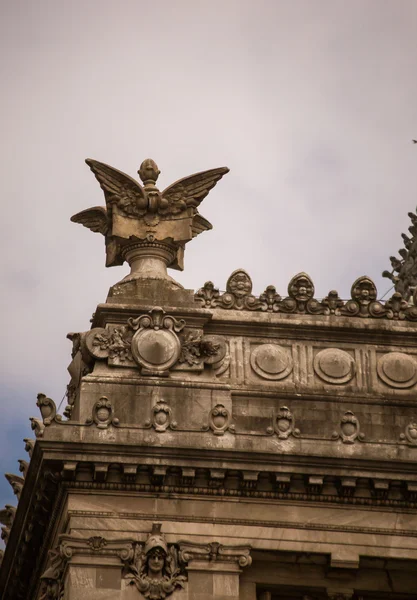Congresso 국립 부에노스아이레스 동상 — 스톡 사진