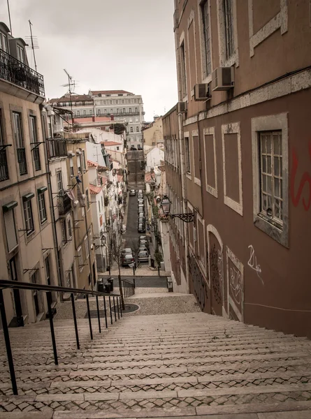 Escalier lisbon portugal — Photo