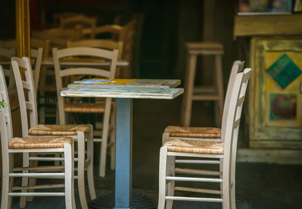 Cafe florence boş — Stok fotoğraf