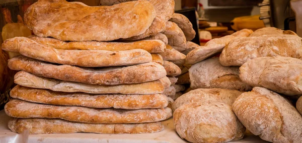 Fresh baked breads — Stock Photo, Image