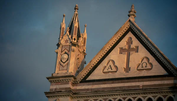 Santa Croce in Florença — Fotografia de Stock