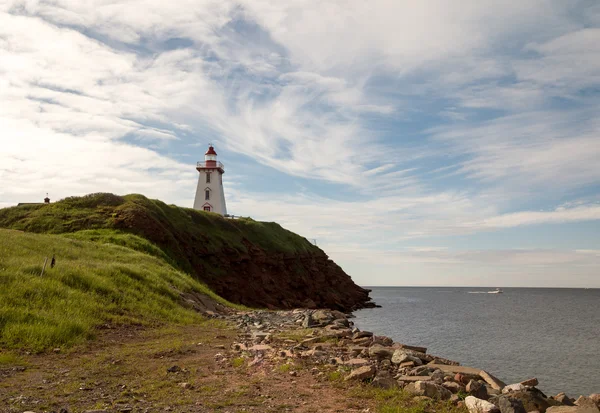 Fyren på prince edward island — Stockfoto