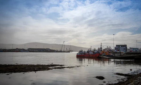 Fiskehamn Vid Irlands Kust — Stockfoto