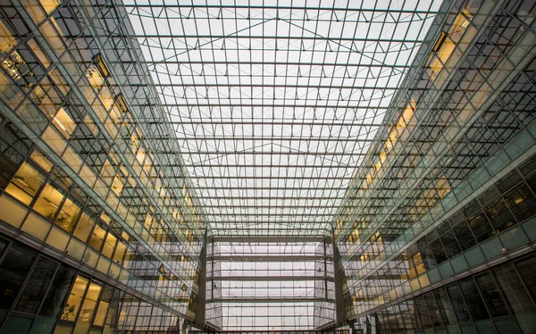 Glass Office Building Ceiling — Stock Photo, Image