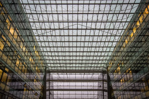 Glass Office Building Ceiling — Stock Photo, Image