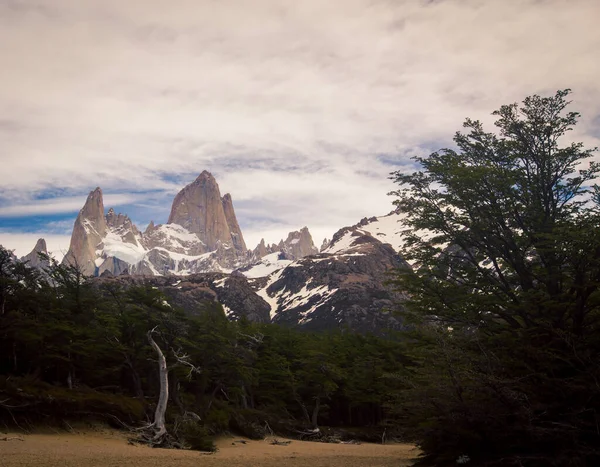 Μονοπάτι Που Οδηγεί Στο Monte Fitz Roy — Φωτογραφία Αρχείου