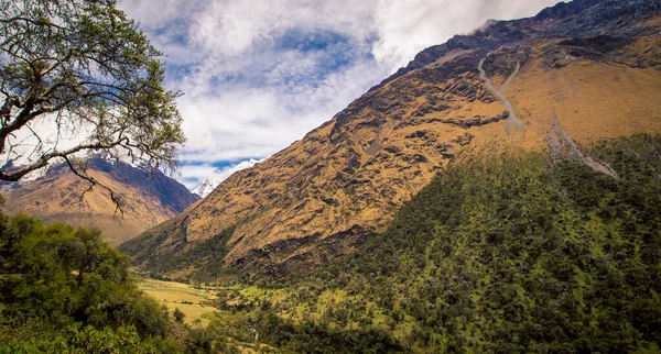 Valle Delle Ande Perù — Foto Stock