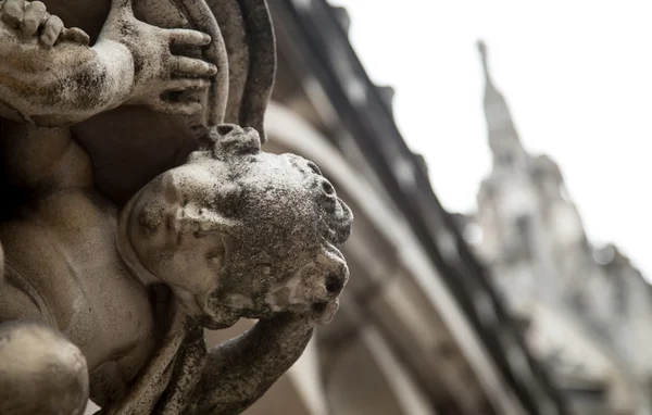 Querubín duomo milan — Foto de Stock