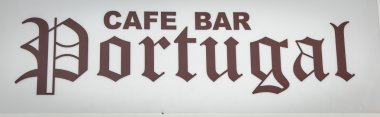 Cafe Bar işareti