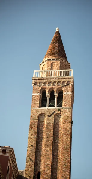 Lutande tornet Venedig — Stockfoto