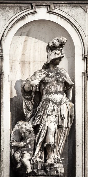 雕像威尼斯 — 图库照片