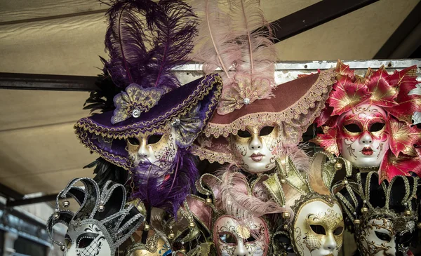 Máscaras en Venecia — Foto de Stock