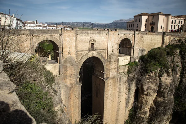 Ronda İspanya köprü — Stok fotoğraf