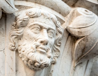 Statu Saint işaretleri Venedik