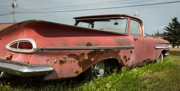 Fin of an abandon car — Stock Photo, Image