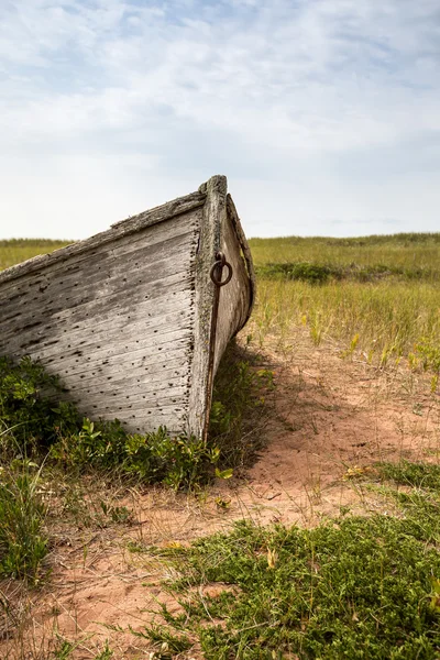 Stará dřevěná loď — Stock fotografie