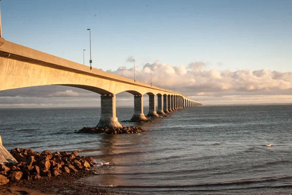 Confederation bridge — Stock Photo, Image