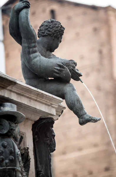 Statua bologna italia — Foto Stock