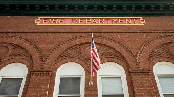 Departamento de bomberos de ladrillo — Foto de Stock