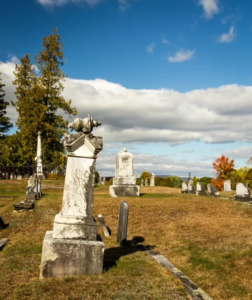 Кладовищі Мен США — стокове фото