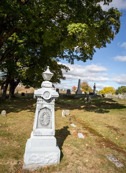 Friedhof in Maine — Stockfoto