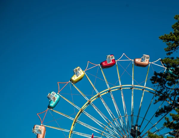 Ferris wheel at state fair — Stock Photo, Image