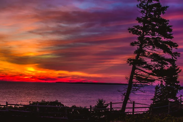 Sunrise over the atlantic ocean — Stock Photo, Image