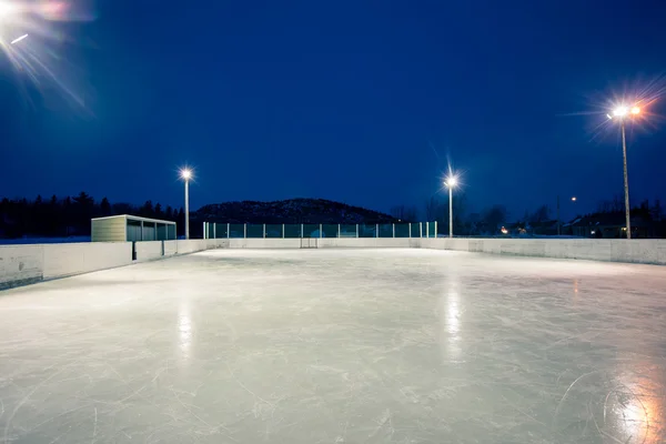 Patinoire extérieure — Photo