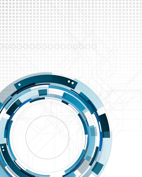 Antecedentes científicos e tecnológicos abstratos — Vetor de Stock