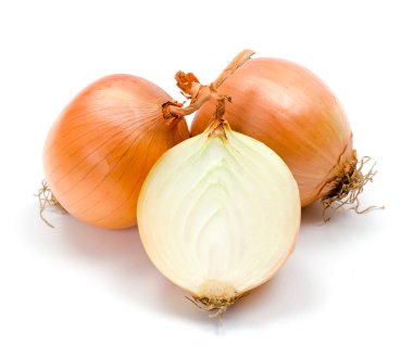 Yellow onions clipart