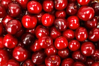Arka plan (Prunus avium tatlı kiraz çilek)