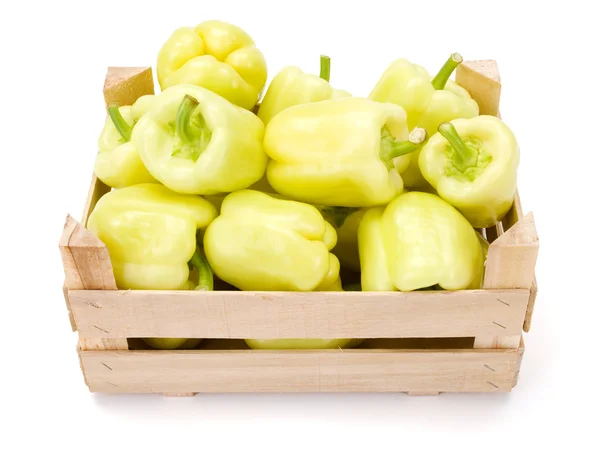 Pimentos amarelos (Capsicum annuum ) — Fotografia de Stock