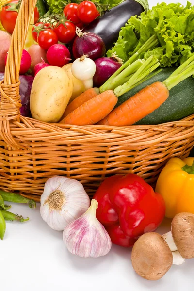 Macro de vários verduras — Fotografia de Stock