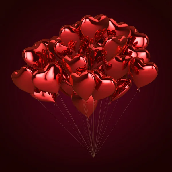 3D-Rendering Luftballons — Stockfoto