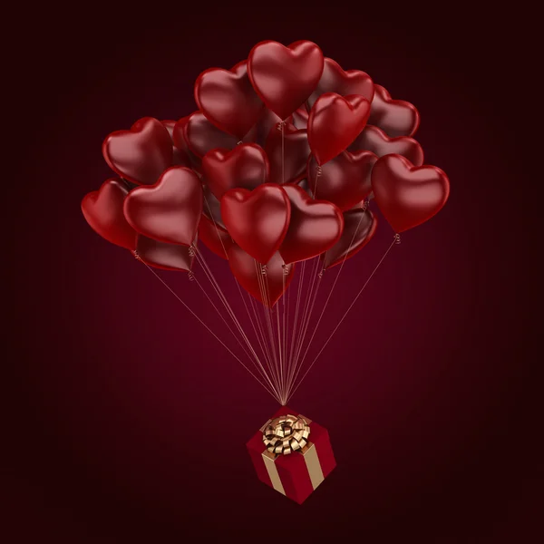 3D-Rendering Luftballons — Stockfoto