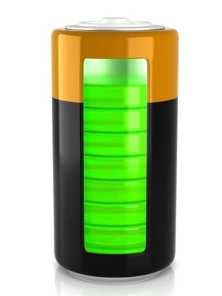 Ett batteri modell — Stockfoto