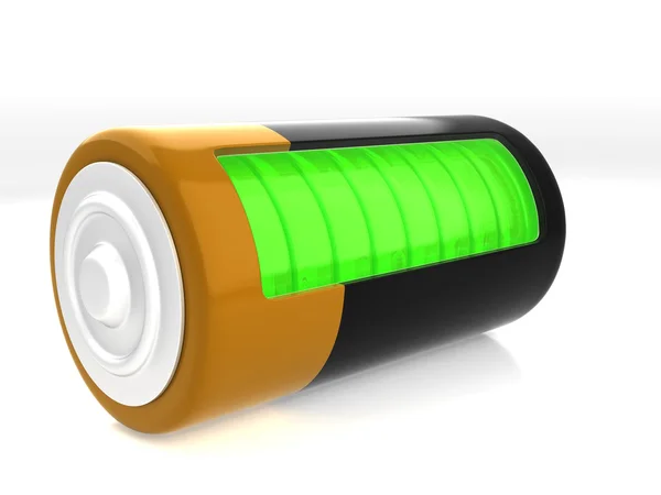 Ein Batteriemodell — Stockfoto