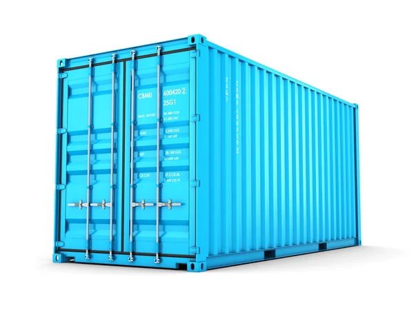 3D rendering Isolated cargo container — Stock Photo, Image