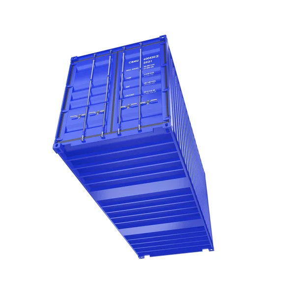 3D render konteyner — Stok fotoğraf