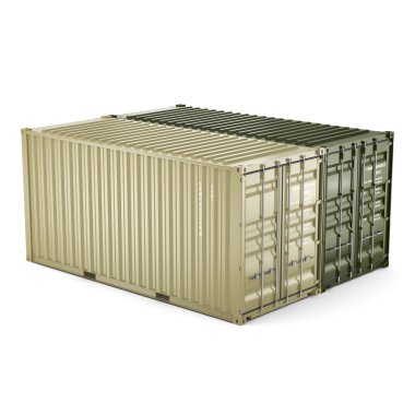 3D render konteyner
