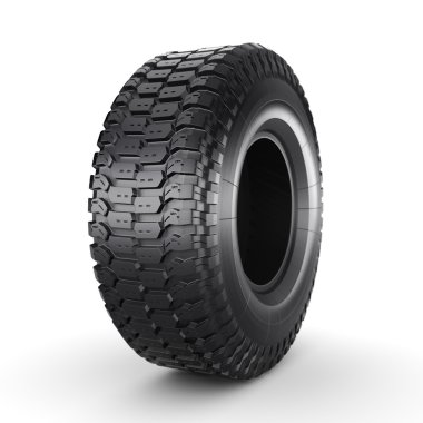 3D render kamyon lastiği