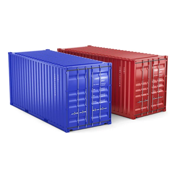 3D-Rendering-Container — Stockfoto