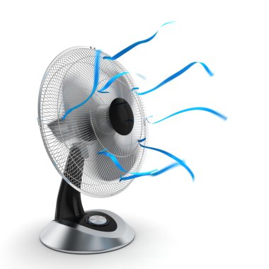 3D render fan