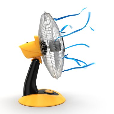 3D render fan