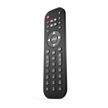 3D render Tv uzaktan