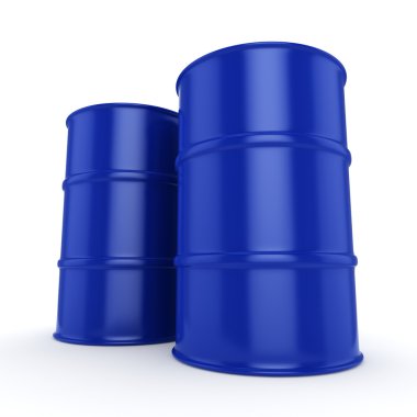 3D Render mavi varil